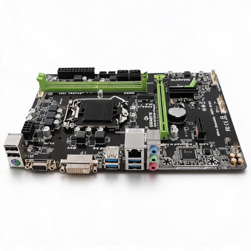 Pomya マイクロATX マザーボード LGA 1151 B150 チップセット DDR4 2133MHz 32GB デュアルチャンネル PCIe X16 DVIVGA USB 3.0 Core I7/i5/i3 第6世代/第7世代用 Pomyavdc0yxgf13