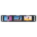モニター ジャパンマテリアル MUX-PV500840-V2 4K30p対応HDMI/ 3G-SDIトリプルモニター