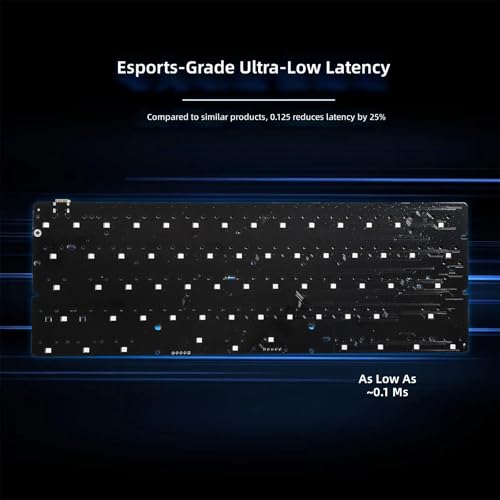 YIUAUOU GH60 マグネットスイッチキーボード PCB 8000Hz ポーリング RGB 照明ゲームカスタマイズゲーミングキーボード Pcb