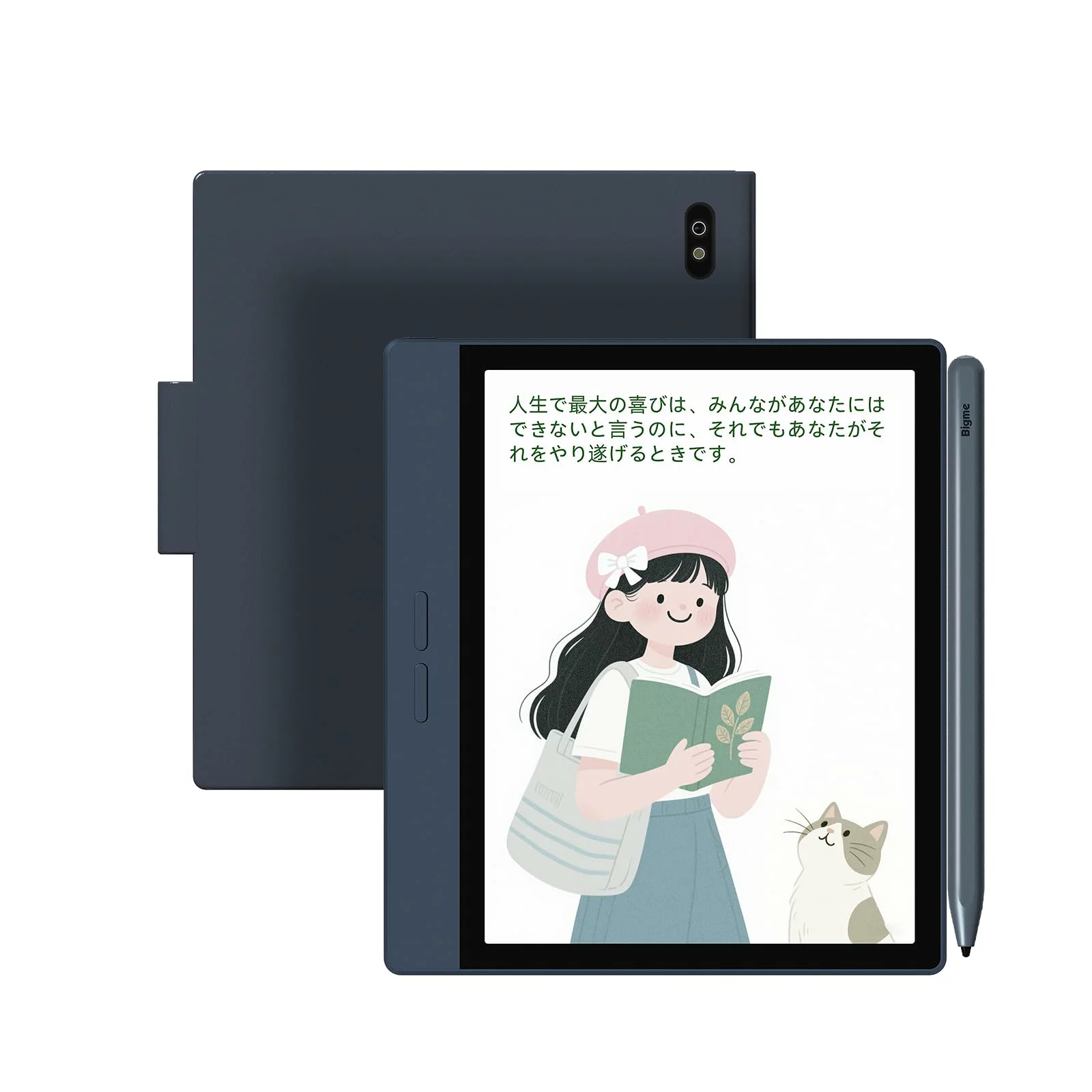 電子書籍リーダー カラー電子ペーパー タブレット 7インチ Android14 8GB+128GB 4G通話対応 オクタコア 磁気スタイラス付 メモ作成 電子書籍 閲覧 読書 端末 文房具 デジタルノート 高性能 軽量 持
