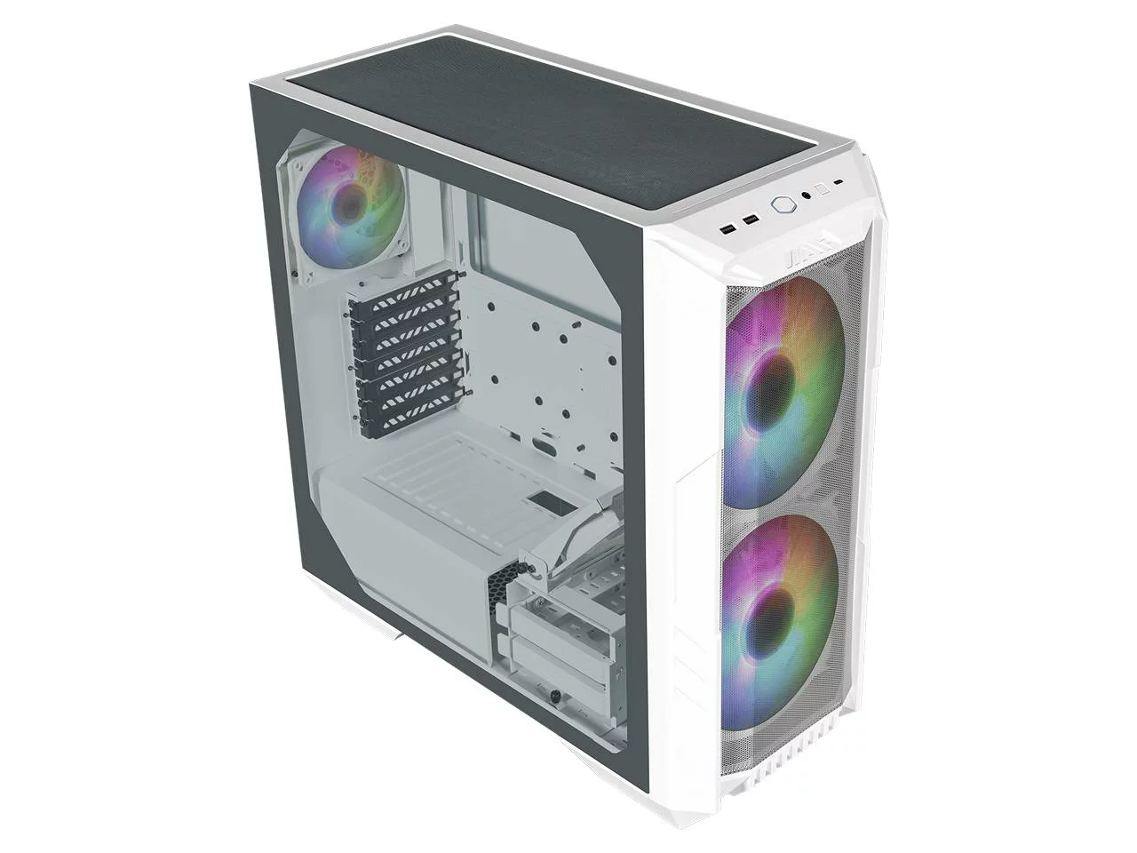 Cooler Master TECHNOLOGY H500-WGNN-S00 (HAF 500 White)