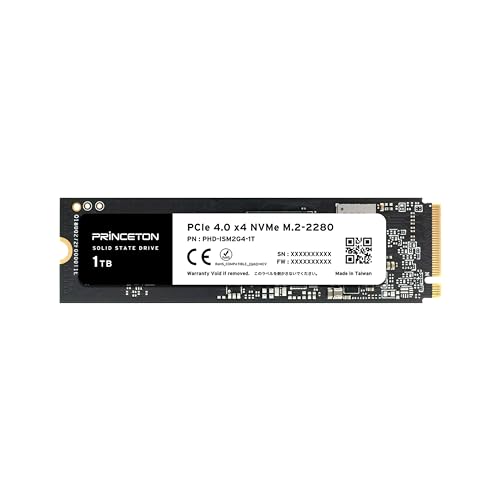 プリンストン M.2 2280 NVMe 1TB｜プリンストン B0GZPMX1R6 EPHD-ISM2G4-1T