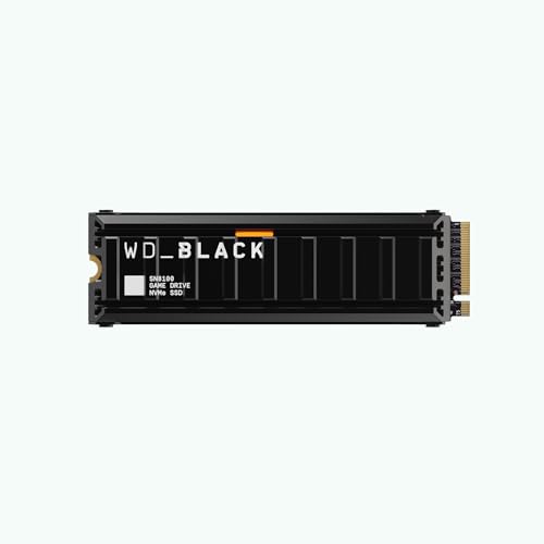 Western Digital M.2 2280 NVMe 4TB｜Western Digital SanDisk WD BLACK SN8100 ヒートシンク搭載 RGBライティング ゲーミングPC 国内 B0G4C5MD2K