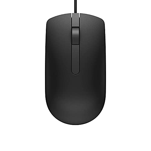 Dell MS116 1000DPI USB Wired Optical Mouse MS116-BK