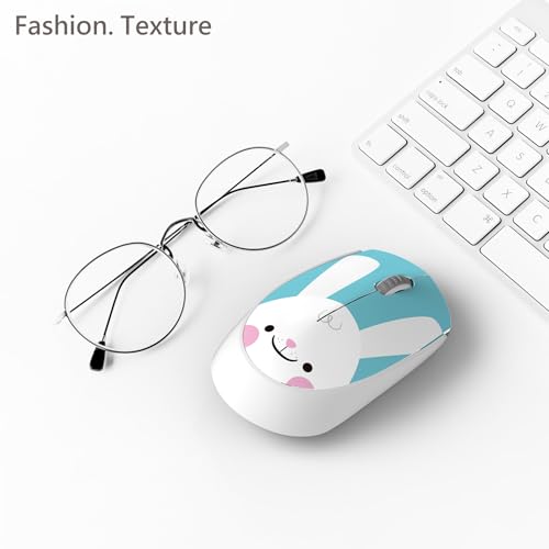 【動物柄デザイン】 ワイヤレスマウス 2.4GHz 省エネ 15m長距離伝送 電池式 1200DPI 光学エンジン搭載 無線 可愛い 女性/子供向け プレゼントにも最適 3ボタン (ピンク) ARCM0287W