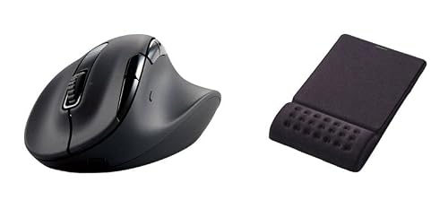 エレコム iClever ワイヤレスマウス 無線マウス Bluetooth5.0 2.4Ghz(レシーバー付属) Jiggler デュアルモード Type-C充電式 戻る/進むボタン 軽量 左右クリック静音 7ボタン 4階段DPI切替 高精度