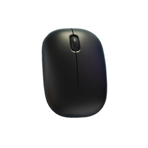 ELRCDNOX 超小型ワイヤレスマウス 2.4GHz 静音 無線 かわいい ミニ 小型軽量 光学式 電池式 USBレシーバー付き 女性 子供 小さな手用 PC/ノートパソコン/コンピューター/Macbookに対応 ブラック ABCM0927W-B