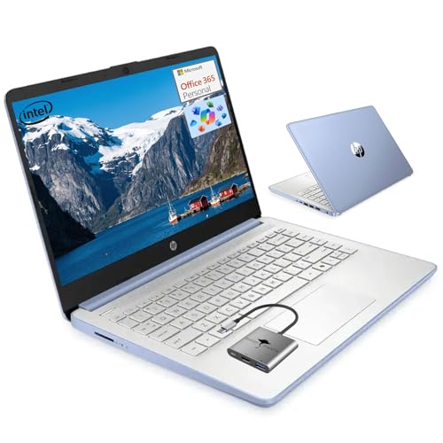 HP 14 学生用ノートパソコン 新学期 クアッドコアプロセッサー (最大3.6GHz) HP