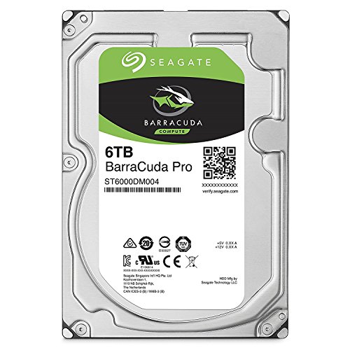 シーゲイト ST6000DM004 [BarraCuda Pro（6TB HDD 3.5インチ SATA 6G 7200rpm 64MB）] ST6000DMB04