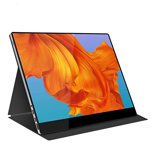 XiaomeiHan ポータブルモニター UHD 4K 15.6インチ触れるタイプCポータブルコンピュータモニターゲーム表示画面 友達とゲームをやるとか映画を見るとか 室内に運動等が楽に使用できます