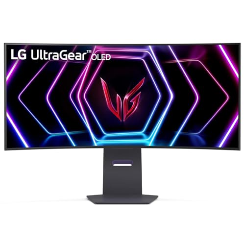 LG 39インチ Ultragear OLED カーブ ゲーミングモニター - WQHD 240Hz 0.03ms NVIDIA G-Sync対応 800R曲率 USB Type-C DisplayHDR True Black 400 FBALG39GS96QBB