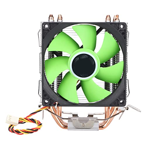Dpofirs 4 つのヒートパイプを備えた 90mm CPU ファン | 用ノイズレス3ピン冷却ファン、高速放熱ラジエーター (シングル) Dpofirs5pcla0g97q-11