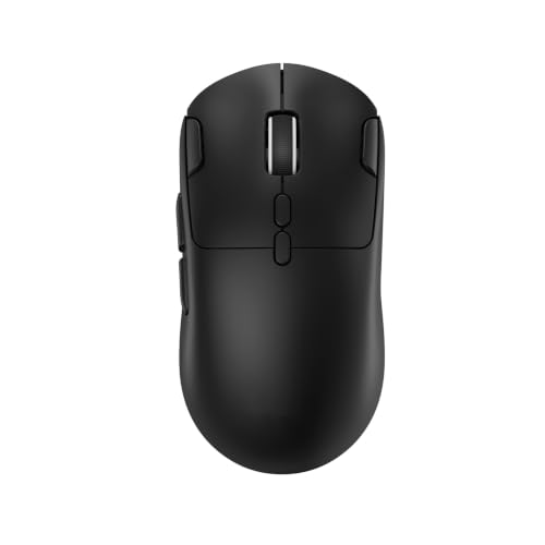 MENDUNER 軽量 ワイヤレス ゲーミングマウス 3接続対応 充電式 無線マウス 人間工学設計 500mAhバッテリー 6段階DPI調整 10ボタン パソコン ノートPC ゲーム 在宅ワーク向け (黒) ME4b15kjszac-11