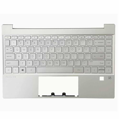 BKGMRCYYE For HP 13 13-BB TPN-Q243 C壳修理交換用ノートパソコン キーボード英語バックライト