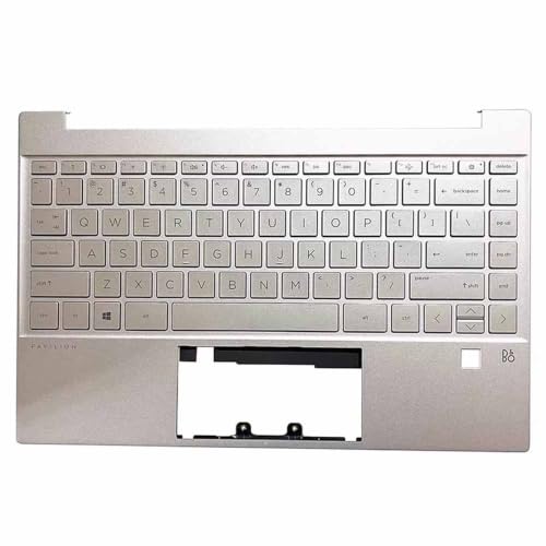 BKGMRCYYE For HP 13 13-BB TPN-Q243 C壳修理交換用ノートパソコン キーボード英語バックライト