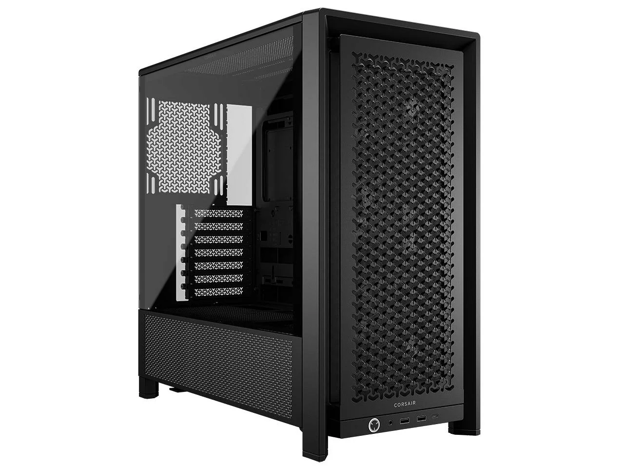 CORSAIR Memory ミドルタワー型 FRAME 4000D RS Mid-Tower Black