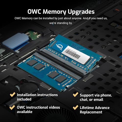 OWC 8GB DDR4 2666Mhz PC4-21300 Cl19 1.2V 260ピン ノンECC SODIMM メモリ RAM Dell Precision 3541 3550 5530 5540 SNPKRVFXC/8G AB371023に対応 OWC2S6D41R808GB-AUR