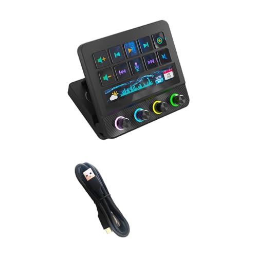 Peiiwdc サウンドの明るさを調整するロータリーノブを備えたビジュアルキーボード 複数のプラットフォーム向けにカスタマイズされたプログラミング ビジュアルコントロール