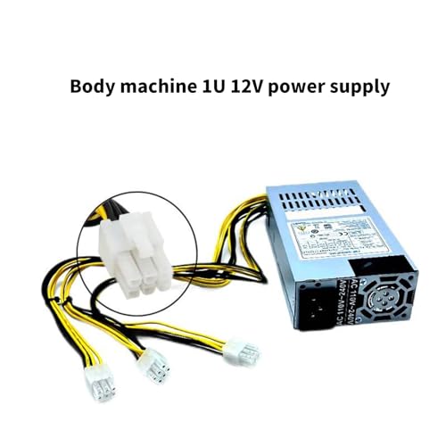 WUULEAON 250 / 300 / 400 / 500W 1U スモールフォームファクター フレックス 電源 PCIe 6Pin コネクタ付き IT プロフェッショナルサーバー電源用