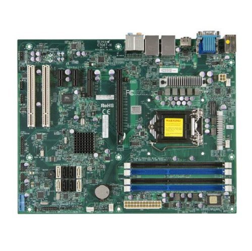 Supermicro c7h61-l-b lga1155 / Intel q67 / ddr3 / sata3 & usb3.0 / A & 2gbe / ATXマザーボード C7Q67-H-B