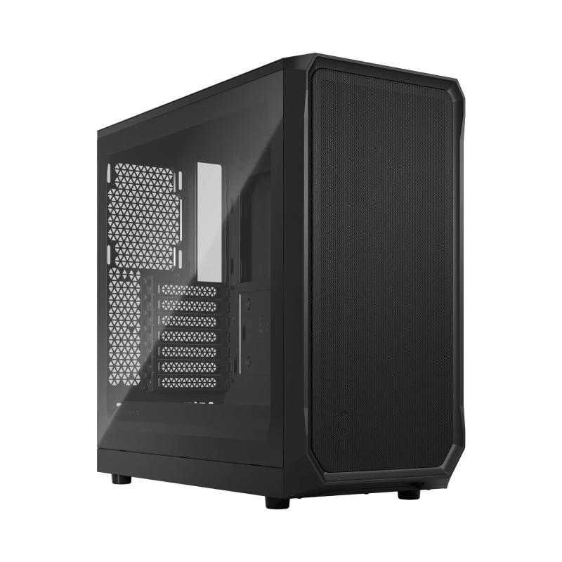 Fractal Design Focus 2 Black TG Clear Tint エアフロー重視 FD-C-FOC2A-01