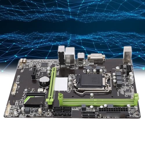 MENDUNER LGA 1151 マザーボード マイクロ ATX DDR4 2133MHz 32GB、 B150 6th 7th Gen CPU のサポート、PCI E X16 X1 スロット DVI 出力、ゲームワークステーションデスクトップ PC 用 MENDUlv9p78s1yw