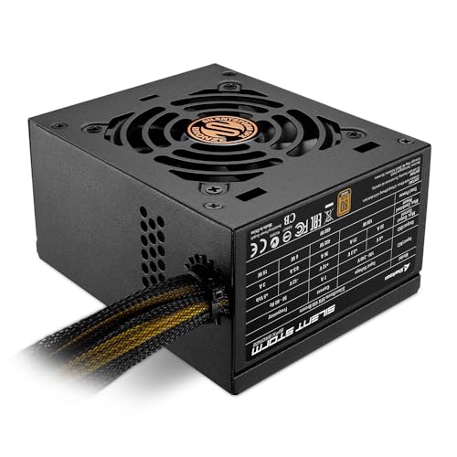 Sharkoon SilentStorm SFX ブロンズ 450W - 電源ユニット(100-240V、20+4ピンATX、50-60Hz、12V、+3.3V、+5V、+5Vsb、12V、SFX、80プラスブロンズ)