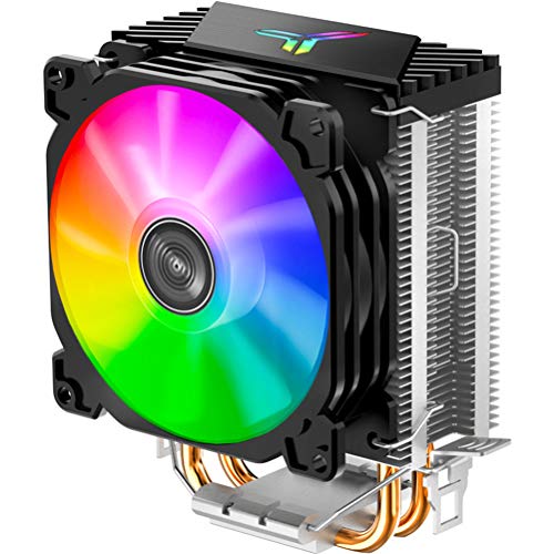 LIFKICH CPU空冷クーラー CR1200 CPUファン 12V RGB 9cm 黒 夏の祭り 59VP6PB16Q2438HFVSJDP