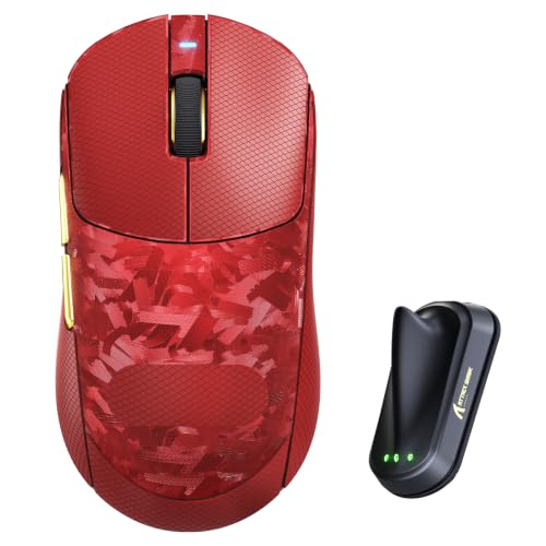 ATTACK SHARK RS3ULTRA ゲーミングマウス ワイヤレス 8000Hz PAW3955MAX 52000DPI 1DPI刻み軽量66g