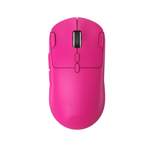 SENECESLI トリプルモード接続および 24000 DPI を備えた軽量ゲーミングマウス (ピンク) SE6s5aizpk0j-13