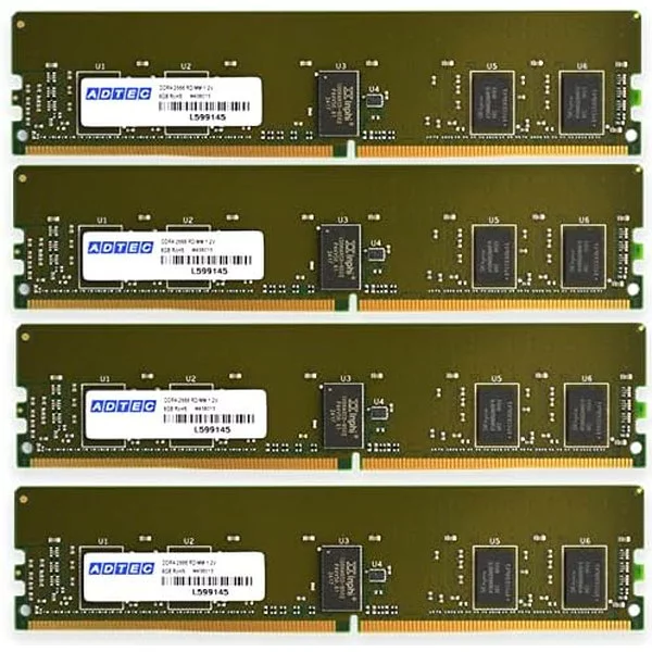 ADTEC DDR4-2933 RDIMM 16GB (1Rx4)×4枚組 ADS2933D-R16GSA4 ECC Registered 増設メモリ サーバ用 ワークステーション用 6年保証 アドテック【納期要確認・キャンセル不可・北海道沖縄離島配送不可】 -お取り寄せ- 4946516089176-ds