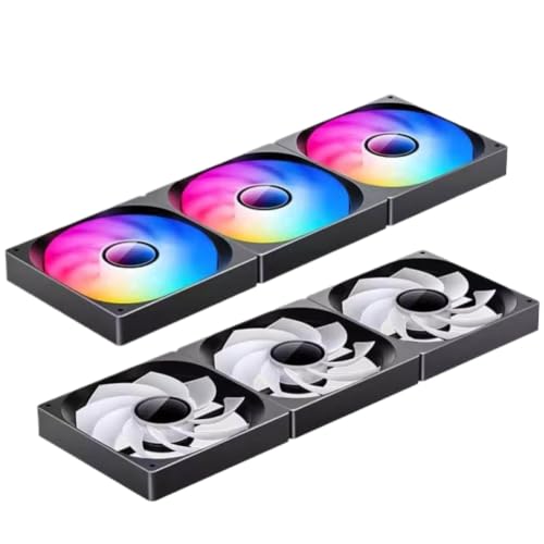 USanGPmyR ケースファン JONSBO ZW-140 ARGB 14CM 3 IN 1 PWM 互換品(ZW-140B) USanGPmyR445