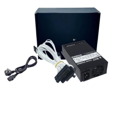 Ladfrol 電源ユニット適用する小 1U ケース (1U 500W,黑)