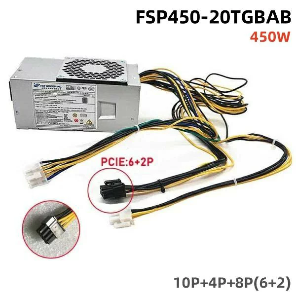 Lenovo 純正新品 LENOVO FSP450-20TGBAB 450W TFX デスクトップ電源装置 Lenovo M310 M410 M428 M510 M610 M415 M4200R 電源ユニット 10PIN+4PI