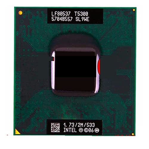 Intel c 2 Duo T5300 CPU (2M キャッシュ/1.73GHz/533 MHz/デュアルコア) 943 チップセット ラップトップ プロセッサ用