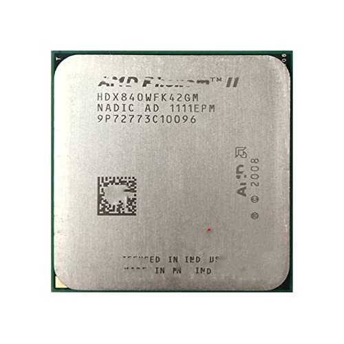 AMD EWKYLSEM ph II X4 840 2M 3.2G Soket AM3 938ピン デスクトップ CPU X4-840 HDX840WFK42GM デスクトップ