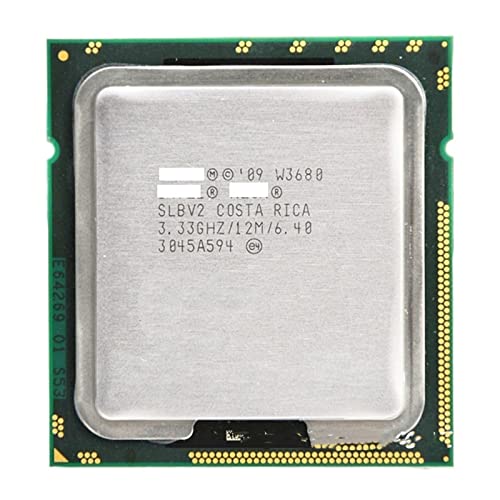 Intel EWKYLSEM CPU W3680 SIX c 3.33 MHZ LeveL2 8M 4 c ターボ周波数 3600 Lga 1366 マザーボード用