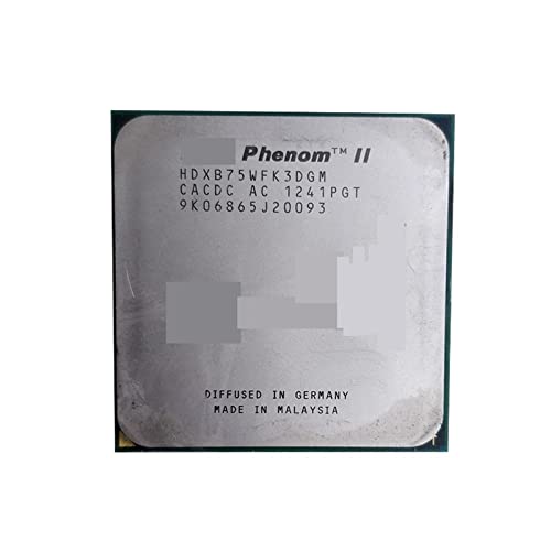 AMD ph II X3 B75 3.0 GHz トリプルコア CPU プロセッサ HDXB75WFK3DGI / HDXB75WFK3DGM ソケット AM3