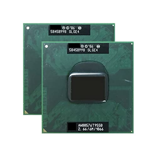 Intel 2個 * c 2 Duo T9550 SLGE4 .6 GHz デュアルコア デュアルスレッド CPU プロセッサ 6M 35W ソケット P