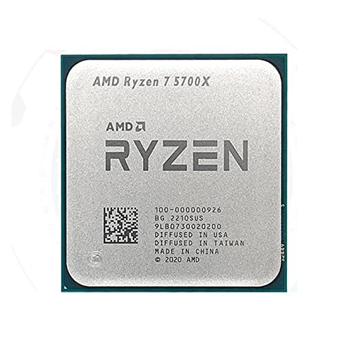 AMD A R 7 5700X Prosesor R7 5700X PC ゲーマー CPU 65W DDR4 デスクトップ Aksesori Prosesor Mendukung Gaming CPU Soket AM4 No Co