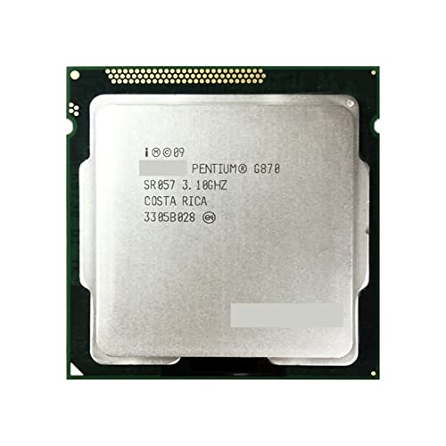 Intel P G870 3.1 GHz デュアルコア CPU プロセッサ 3M 65W LGA 1155 CPU LGA1155