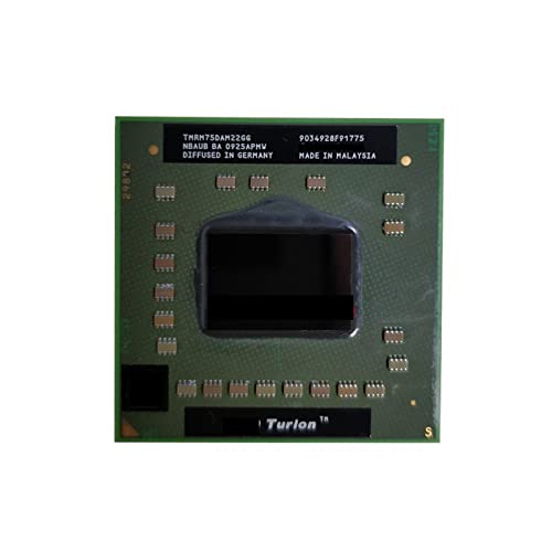 AMD T 64 X2 モバイルテクノロジー RM-75 RM 75 RM75 2. GHz デュアルコア デュアルスレッド CPU プロセッサ TMRM75DAM22GG ソケット S1
