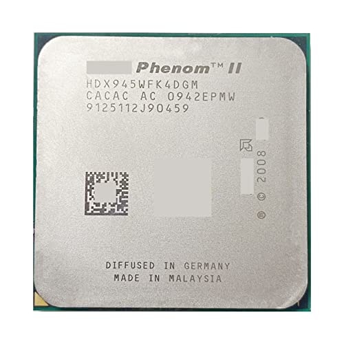 AMD EWKYLSEM ph II X4 945 X4-945 3 GHz クアッドコア CPU プロセッサー HDX945WFK4DGM HDX945WFK4DGI ソケット AM3
