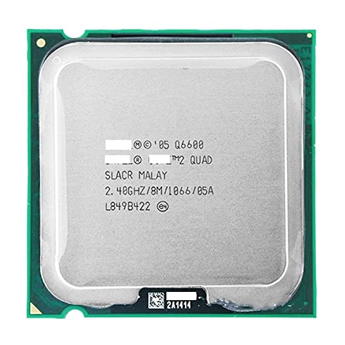 Intel 3PC 4 コア 2 QUAD Q6600 ソケット LGA 775 CPU プロセッサ 2.4Ghz/8 M /1066MHz)