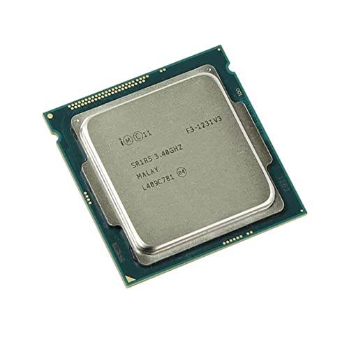 Intel E3 1231 V3 3.4gHz Quad-Core LGA 1150デスクトップ CPU E3-1231 V3プロセッサ