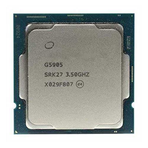 Intel G5905 3.5gHzデュアルコアデュアルスレッド CPUプロセッサ2M 58W LGA 1200