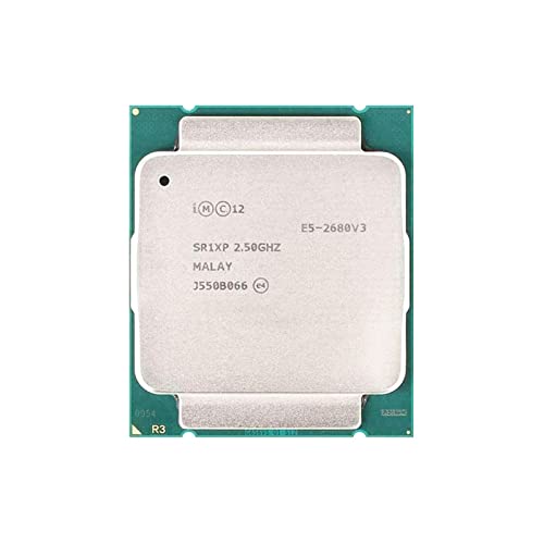 Intel E5 2680 V3 2.5gHz 30MB 12コア120Wソケット LGA 2011-3 SR1XPプロセッサCPU
