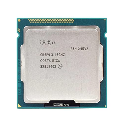 Intel CPU E3 1245 V2クアッドコア CPUプロセッサ3.4GHz LGA 1155 8MB SR0P9 E3 1245V2