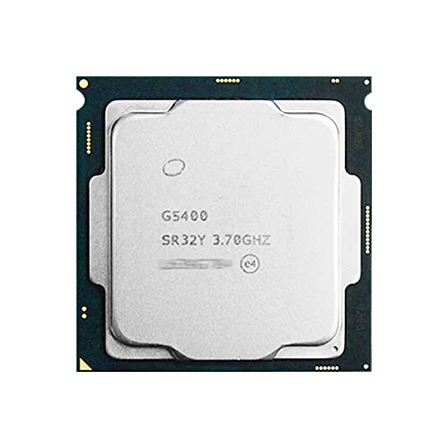 Intel CPU G5400 3.7gHzデュアルコアQuad-Thread CPUプロセッサ4M 54W LGA 1151