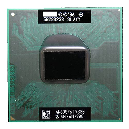 Intel CPU ノートパソコン c 2 Duo T9300 CPU 6M Cache/2.5GHz/800/Dual-Core Socket 478 PGA Laptop processor forGM45 PM45